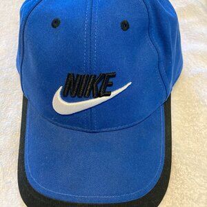 NIKE Blue and Black Nike Cap for Men or Women (Adjustable)
